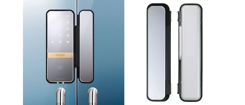 Gá khóa cửa kính Gateman Shine 2 way - ảnh 1
