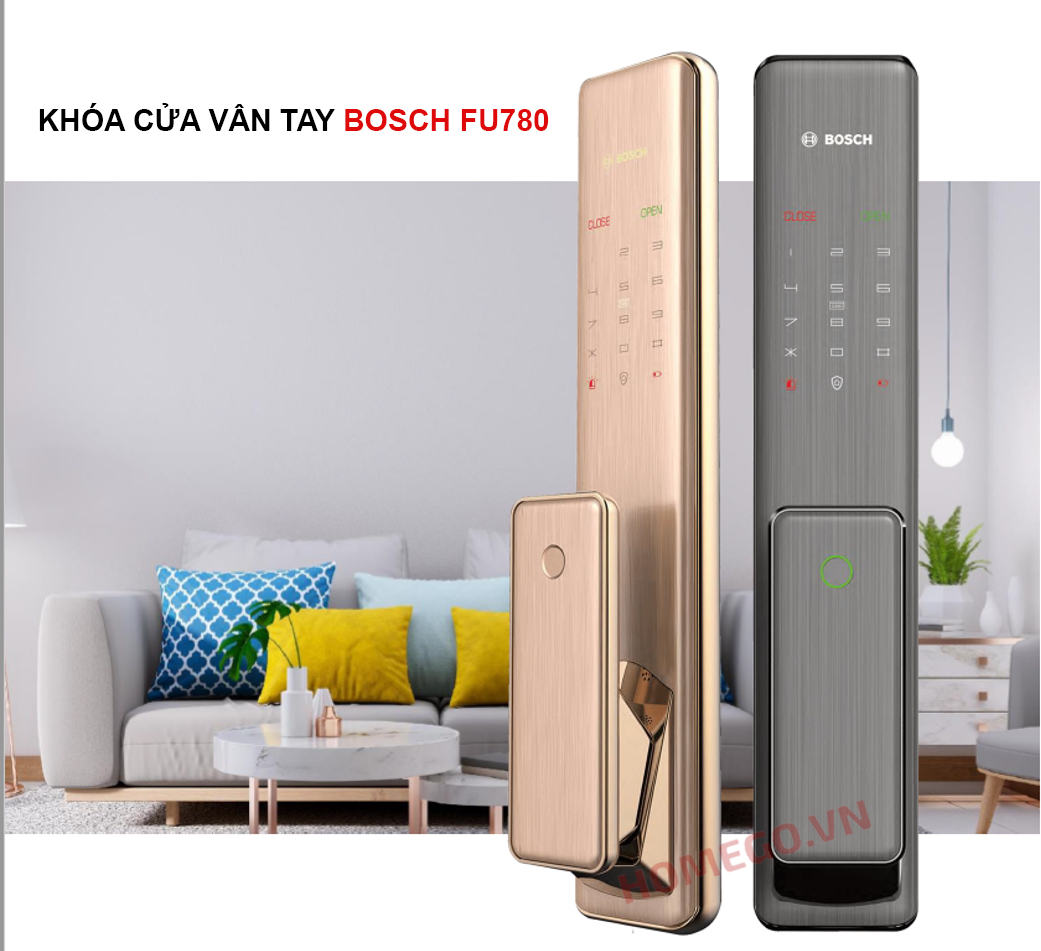 Khóa cửa điện tử Bosch Fu780 - ảnh 1