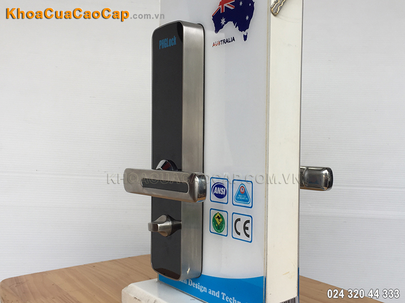 Khóa cửa điện tử mã số - thẻ từ KR7153 - ảnh 4