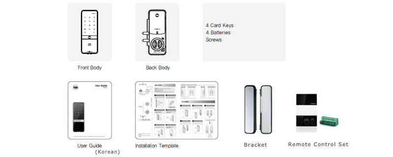 Khóa cửa kính mã số - thẻ Gateman Shine - ảnh 8