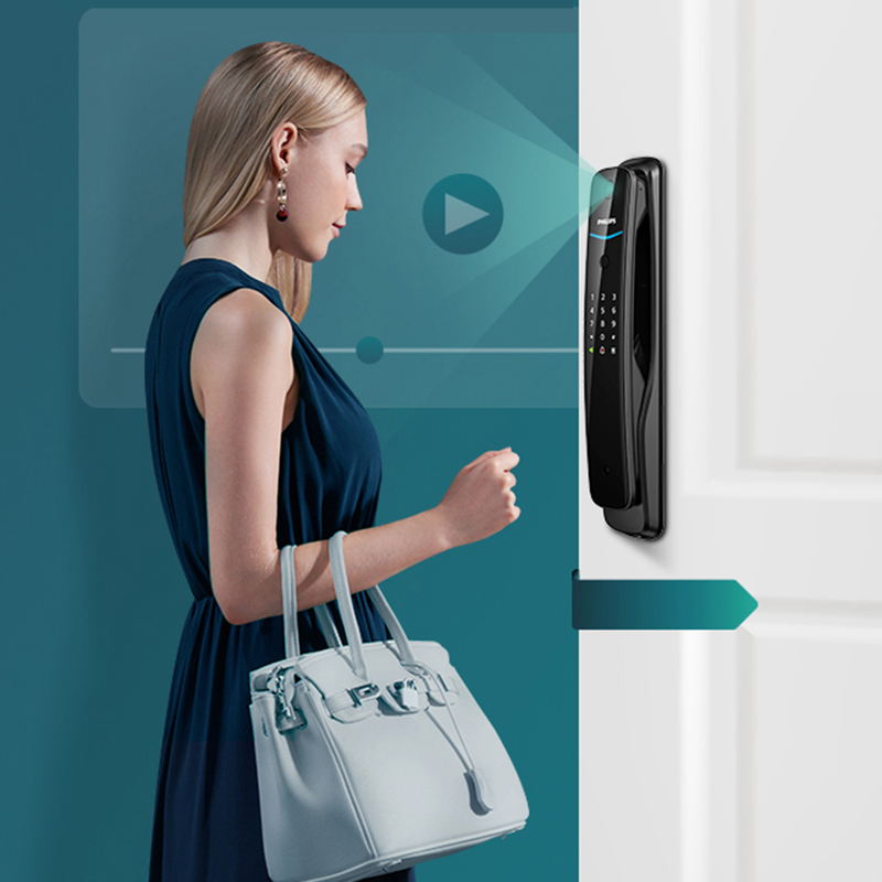 Khóa cửa nhận diện khuôn mặt Philips DDL702-5WHS - ảnh 4