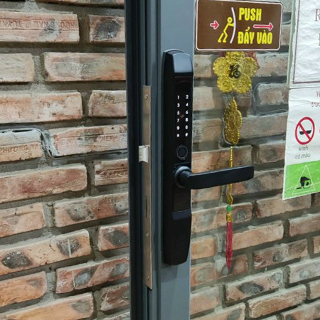 Khóa vân tay cửa nhôm IKS-JX01S - ảnh 5