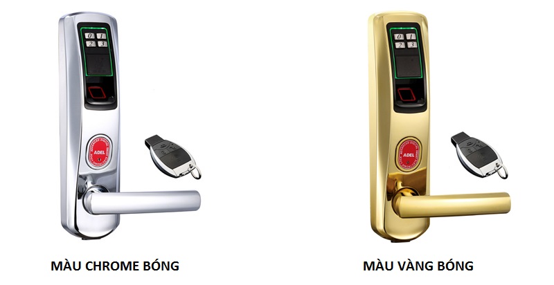 Khóa cửa vân tay Adel 8912 - ảnh 1