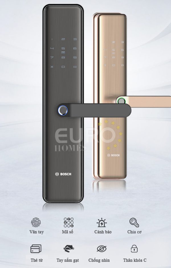 Khóa cửa vân tay Bosch ID-40-P - ảnh 1