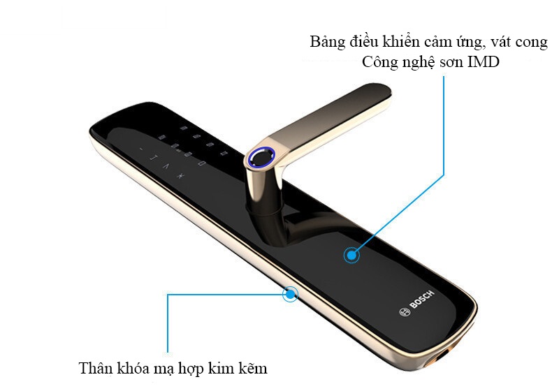 Khóa cửa vân tay Bosch ID60C - ảnh 3