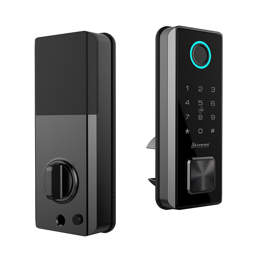 Khóa cửa vân tay không tay nắm Lizman D2 - ảnh 3
