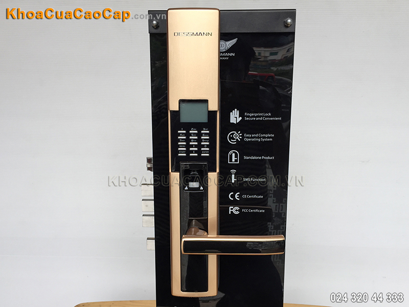 Khóa vân tay mã số Dessmann S510 - ảnh 1