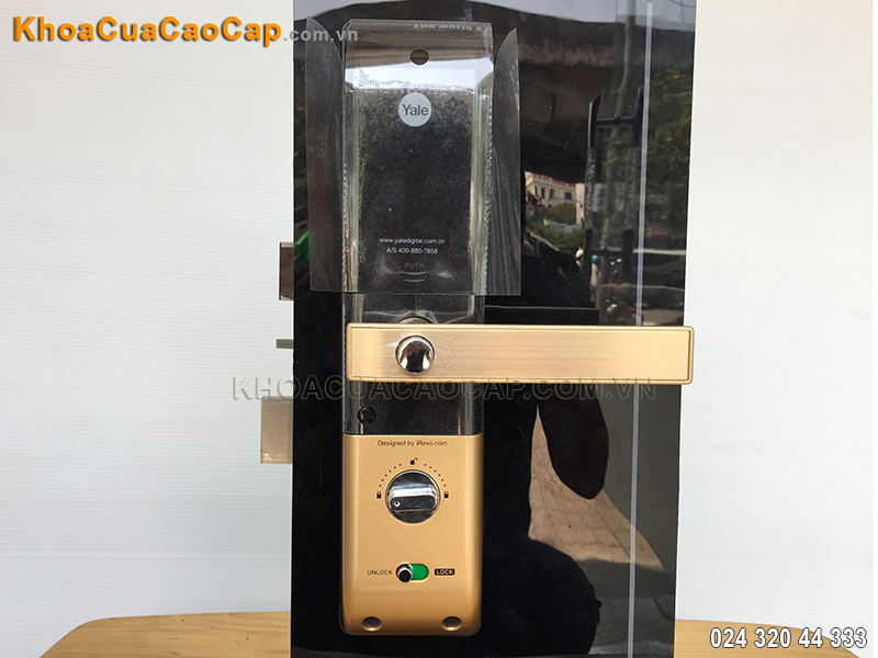 Khóa cửa vân tay mã số Yale YDM-4109-Gold - ảnh 5