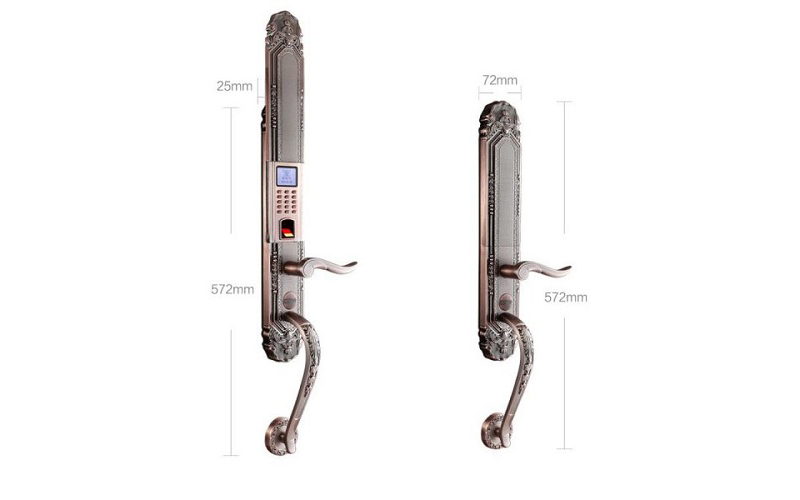 Khóa cửa vân tay nhập khẩu Đức Dessmann Classic K5 - ảnh 6