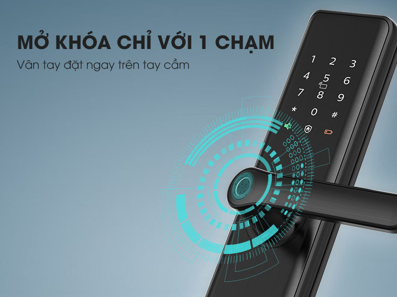 Khóa điện tử vân tay Philips 7300 - ảnh 5