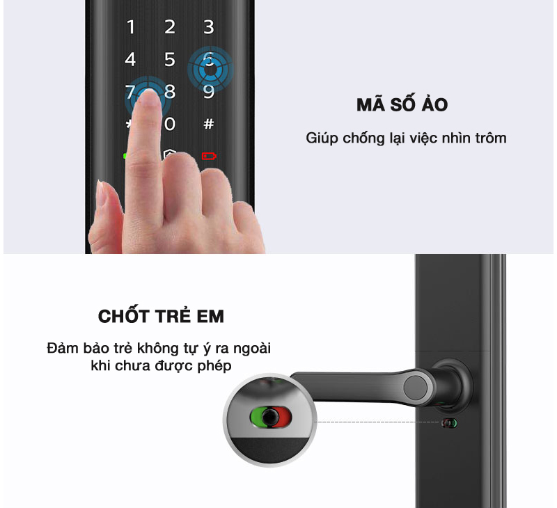 Khóa điện tử vân tay Philips 7300 - ảnh 6