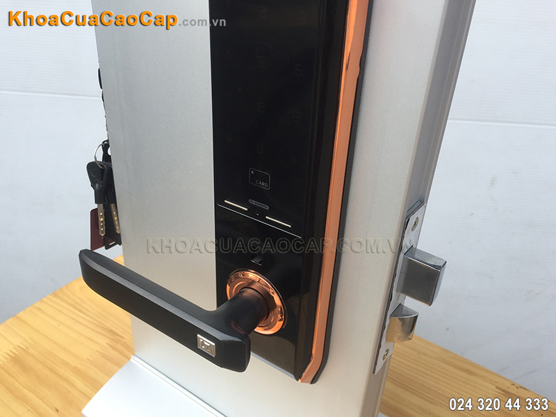 Khóa cửa vân tay Unicor UN-9000-BWKS - ảnh 6