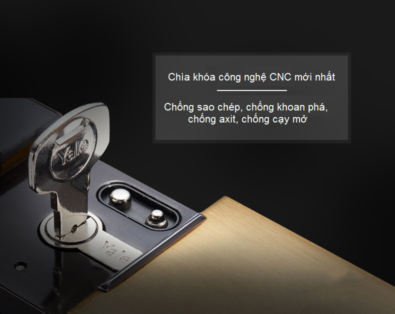Khóa cửa vân tay Yale YDM-7116A