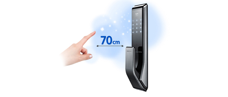 Khóa cửa điện tử Samsung SHS-P717 - ảnh 3