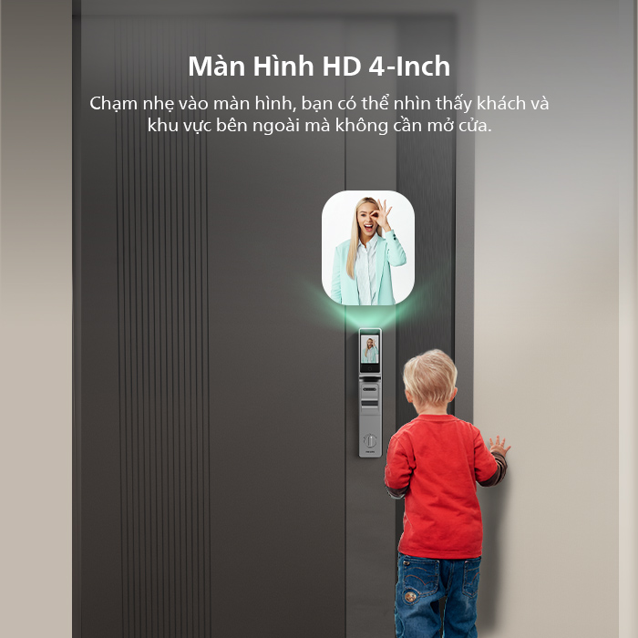 Khóa điện tử nhận diện khuôn mặt Philips DDL720-FVP - ảnh 11