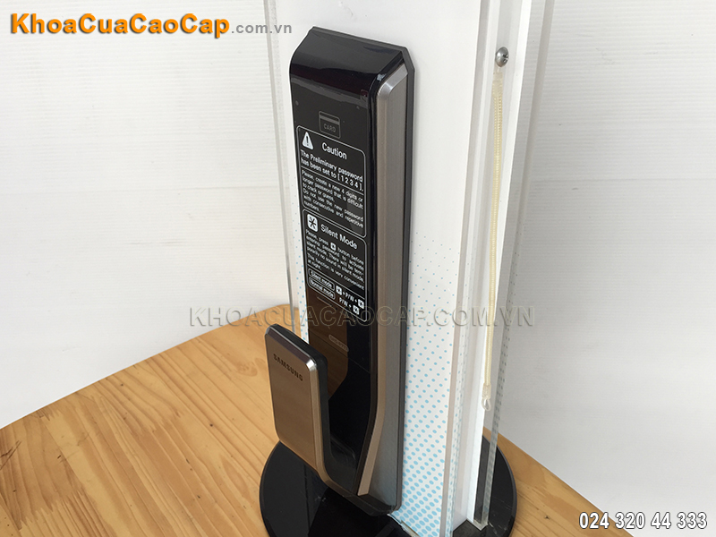 Khóa cửa điện tử mã số thẻ từ Samsung SHS-P717 - ảnh 6