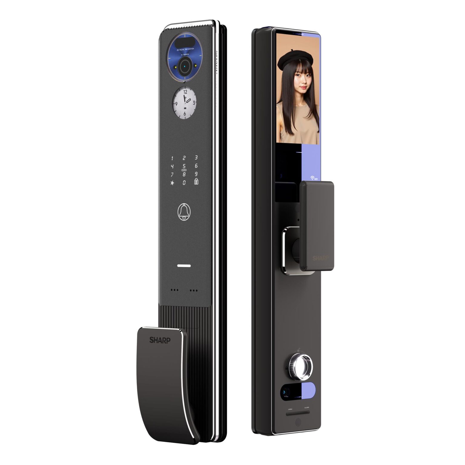 Khóa thông minh nhận diện khuôn mặt Sharp H4-FV