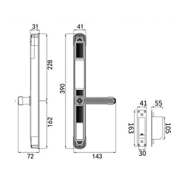 Khoá cửa điện tử LM-T20