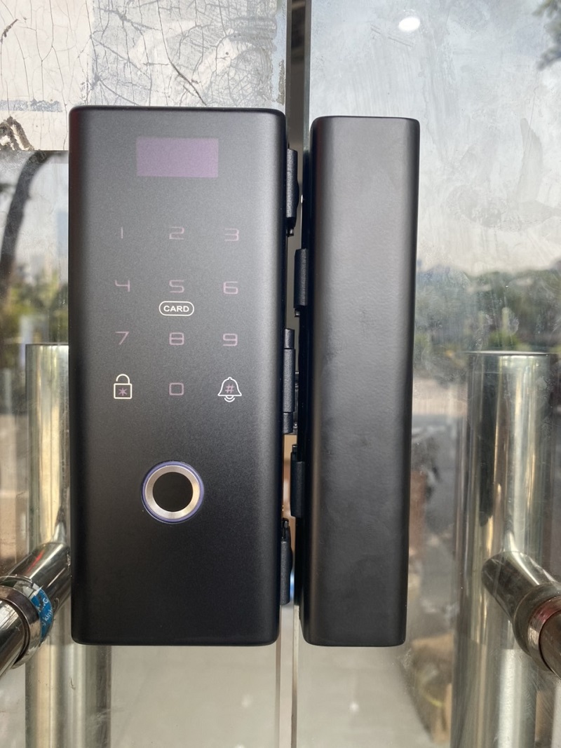 Khóa vân tay cửa kính Lizman G4 - ảnh 3