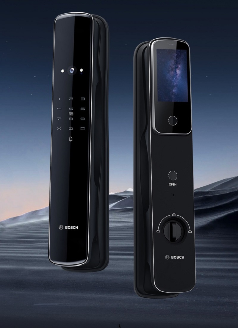 Khóa vân tay nhận diện khuôn mặt - camera Bosch EL800VF - ảnh 4