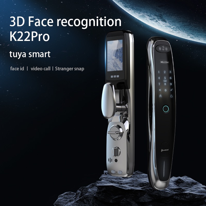 Khóa vân tay nhận diện khuôn mặt Lizman K22-pro - ảnh 1