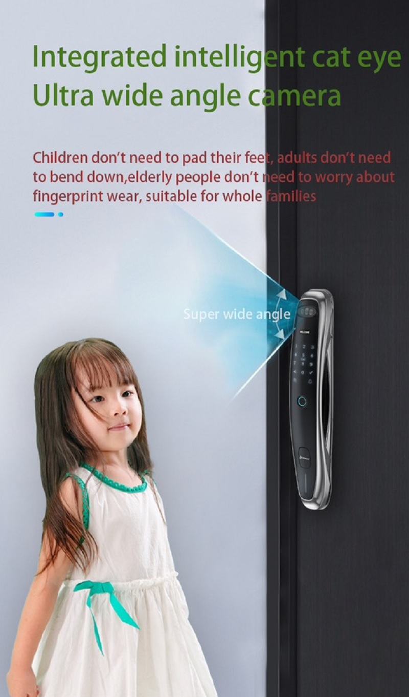 Khóa vân tay nhận diện khuôn mặt Lizman K22-pro - ảnh 4