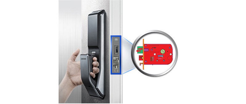 Khóa vân tay Samsung SHS-P718 - ảnh 12