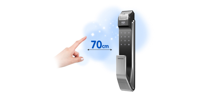 Khóa vân tay Samsung SHS-P718 - ảnh 5