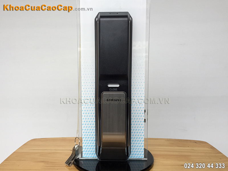 Khóa vân tay Samsung SHS-P718 màu bạc - ảnh 2