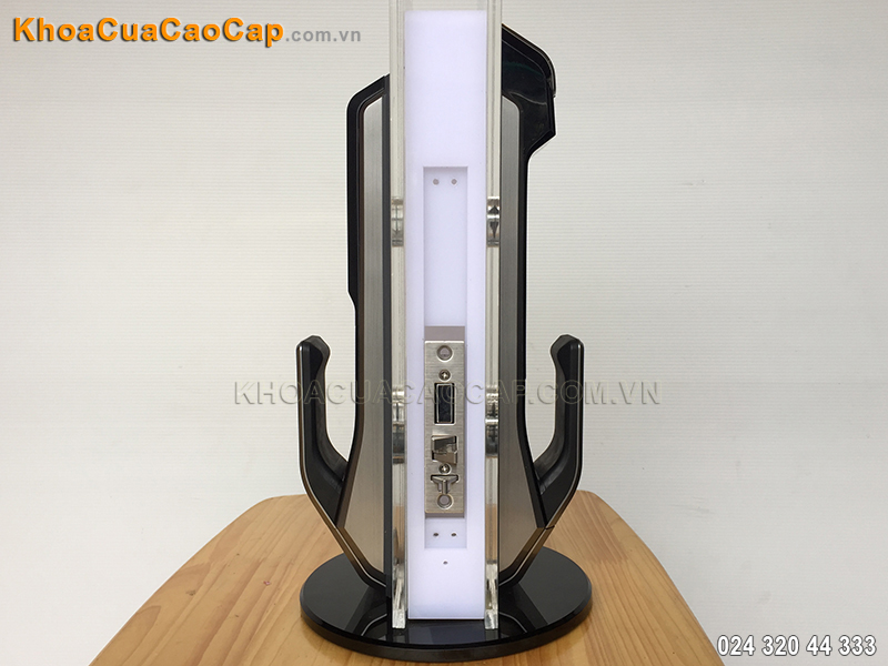 Khóa vân tay Samsung SHS-P718 màu bạc - ảnh 3