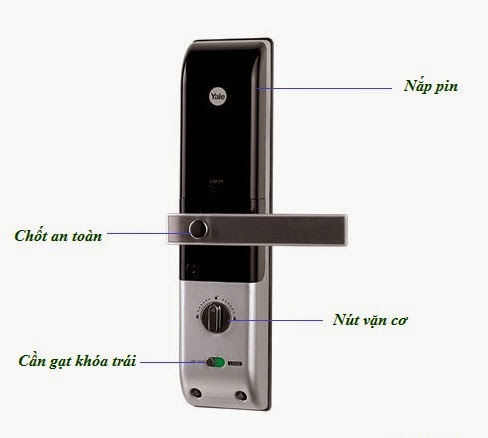 Khóa cửa vân tay Yale YDM-4109A - ảnh 1